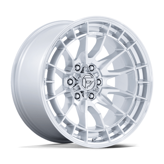 FC888SD20106318N - Fuel Off-Road FC888 Revolt 20X10 6X135 ET -18mm Hyper Silver with Machined Face - Fuel Off-Road Wheels Canada