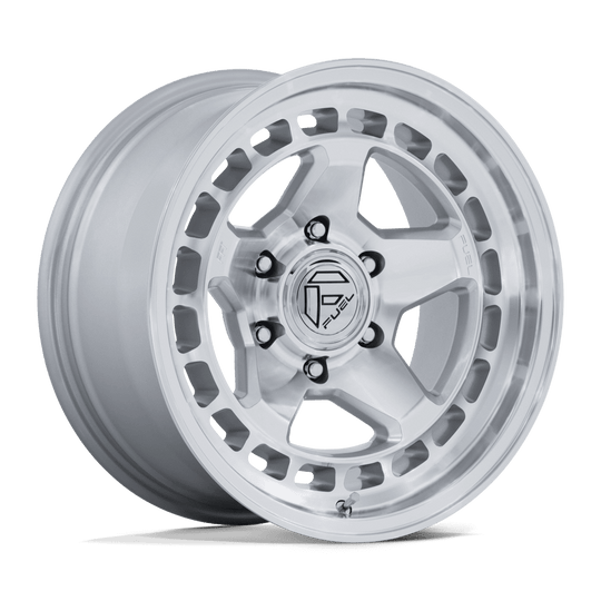 FC894SD18908712 - Fuel Off-Road FC894 Core 18X9 8X170 ET 12mm Hyper Silver with Machined Face - Fuel Off-Road Wheels Canada