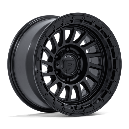 FC897MB18906312 - Fuel Off-Road FC897 Havoc 18X9 6X135 ET 12mm Matte Black with Gloss Black Lip - Fuel Off-Road Wheels Canada