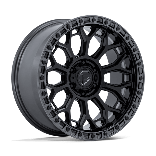 FC901BA17855025 - Fuel Off-Road FC901 Talon 17X8.5 5X127 ET 25mm Gloss Black with Gunmetal Lip - Fuel Off-Road Wheels Canada