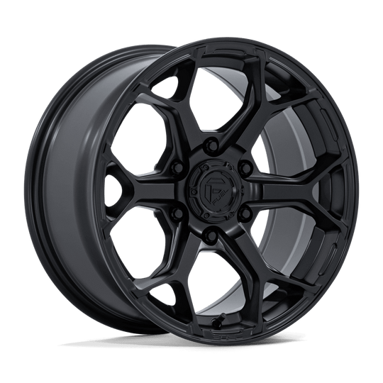 FC903MX17856425 - Fuel Off-Road FC903 Splicer 17X8.5 6X114.3 ET 25mm Blackout - Fuel Off-Road Wheels Canada