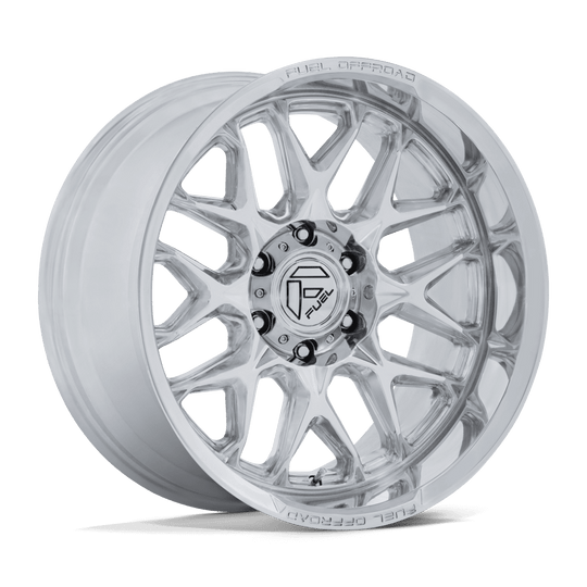 FC904HX20106318N - Fuel Off-Road FC904 Lynx 20X10 6X135 ET -18mm Polished - Fuel Off-Road Wheels Canada