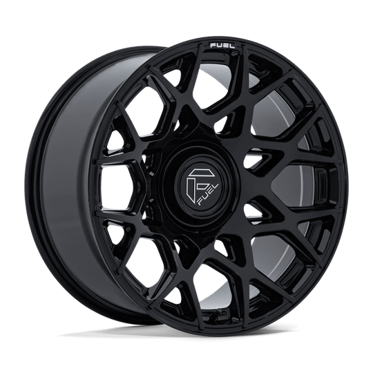 FC907BX20903501 - Fuel Off-Road FC907 Heist 20X9 5X127 / 5X139.7 ET 1mm Gloss Black - Fuel Off-Road Wheels Canada