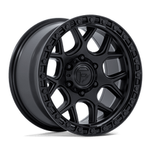 Charger l'image dans la galerie, FC908MB17905012N - Fuel Off-Road FC908 Puma 17X9 5X127 ET -12mm Matte Black with Gloss Black Lip - Fuel Off-Road Wheels Canada