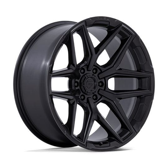 FC854MX24106300 - Fuel Off-Road Flux 24X10 6X135 ET 0mm Blackout - Fuel Off-Road Wheels Canada