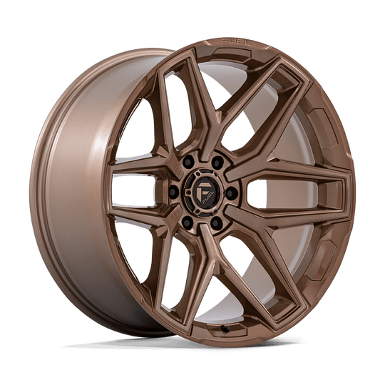 FC854ZR22125044N - Fuel Off-Road Flux 22X12 5X127 ET -44mm Platinum Bronze - Fuel Off-Road Wheels Canada