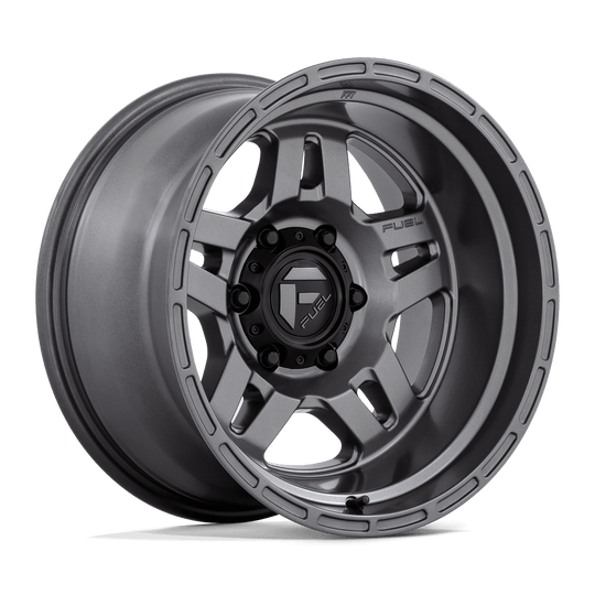 D80117908435E - Fuel Off-Road D801 Oxide 17X9 6X139.7 -38 mm Matte Gunmetal - Fuel Off-Road Wheels Canada