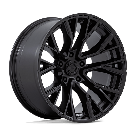 D8472000B447 - Fuel Off-Road D847 Rebar 20X10 5X139.7 -18 mm Blackout - Fuel Off-Road Wheels Canada