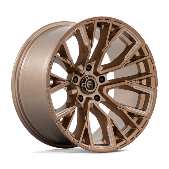 D8502000B447 - Fuel Off-Road D850 Rebar 20X10 5X139.7 -18 mm Platinum Bronze Milled - Fuel Off-Road Wheels Canada