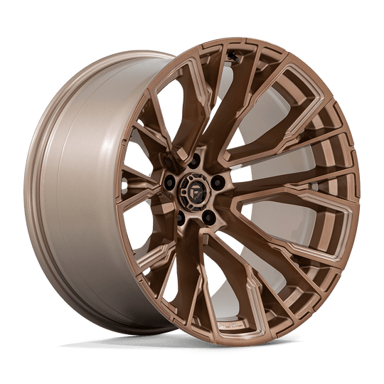 D85022207547 - Fuel Off-Road D850 Rebar 22X12 5X127 -44 mm Platinum Bronze Milled - Fuel Off-Road Wheels Canada