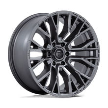 Charger l'image dans la galerie, D84820908950 - Fuel Off-Road D848 Rebar 20X9 6X135 1mm Matte Gunmetal - Fuel Off-Road Wheels Canada