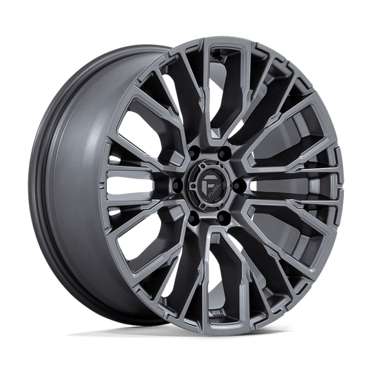 D84820908457 - Fuel Off-Road D848 Rebar 20X9 6X139.7 20mm Matte Gunmetal - Fuel Off-Road Wheels Canada