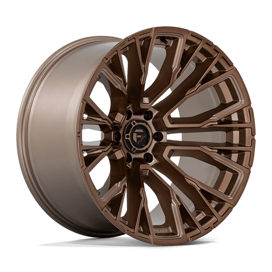 D85022208947 - Fuel Off-Road D850 Rebar 22X12 6X135 -44 mm Platinum Bronze Milled - Fuel Off-Road Wheels Canada