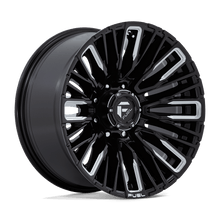 Load image into Gallery viewer, D84920001747 - Fuel Off-Road D849 Rebar 20X10 8X170 -18 mm Gloss Black Milled - Fuel Off-Road Wheels Canada