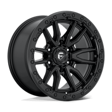 Charger l'image dans la galerie, D67918908750 - Fuel Off-Road D679 Rebel 18X9 6X114.3 ET 1mm Matte Black - Fuel Off-Road Wheels Canada