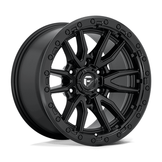 D67918908750 - Fuel Off-Road D679 Rebel 18X9 6X114.3 ET 1mm Matte Black - Fuel Off-Road Wheels Canada