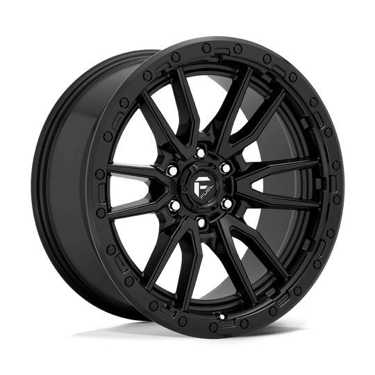 D67920908750 - Fuel Off-Road D679 Rebel 20X9 6X114.3 ET 1mm Matte Black - Fuel Off-Road Wheels Canada