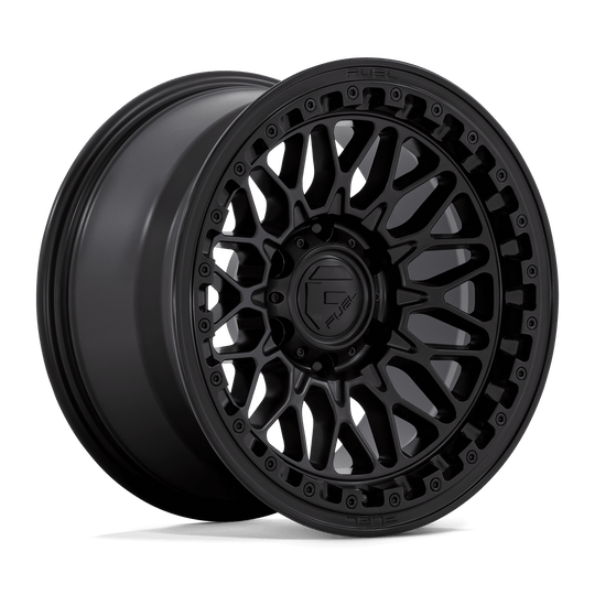 D75717908445 - Fuel Off-Road D757 Trigger 17X9 6X139.7 -12 mm Matte Black - Fuel Off-Road Wheels Canada