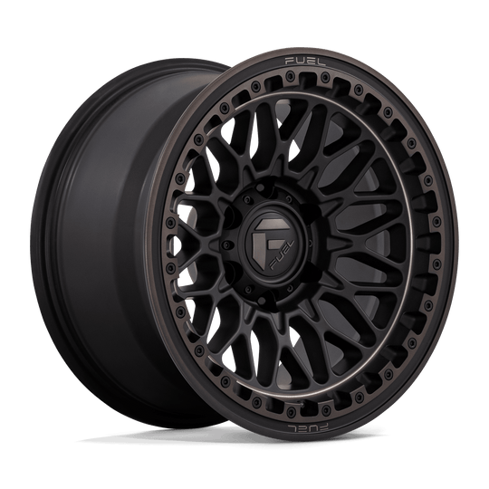 D75917908445 - Fuel Off-Road D759 Trigger 17X9 6X139.7 -12 mm Matte Black Dark Tint - Fuel Off-Road Wheels Canada