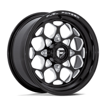 Load image into Gallery viewer, FV400BE15704810 - Fuel UTV FV400 Scepter UTV 15X7 4X137 10mm Gloss Black Milled - Fuel UTV Wheels Canada