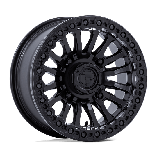 FV125MX15704410 - Fuel Off-Road FV125 Rincon Beadlock 15X7 4X156 10mm Blackout - Fuel Off-Road Wheels Canada