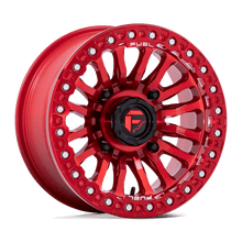 Charger l'image dans la galerie, FV125QX15704810 - Fuel Off-Road FV125 Rincon Beadlock 15X7 4X137 10mm Candy Red - Fuel Off-Road Wheels Canada