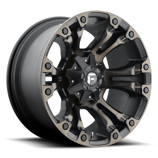 D56920905663 - Fuel Off-Road D569 Vapor 20X9 5X150 ET 35mm Matte Black Double Dark Tint - Fuel Off-Road Wheels Canada