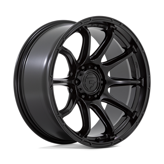 D79120908450E - Fuel Off-Road D791 Variant 20X9 6X139.7 ET 1mm Matte Black - Fuel Off-Road Wheels Canada