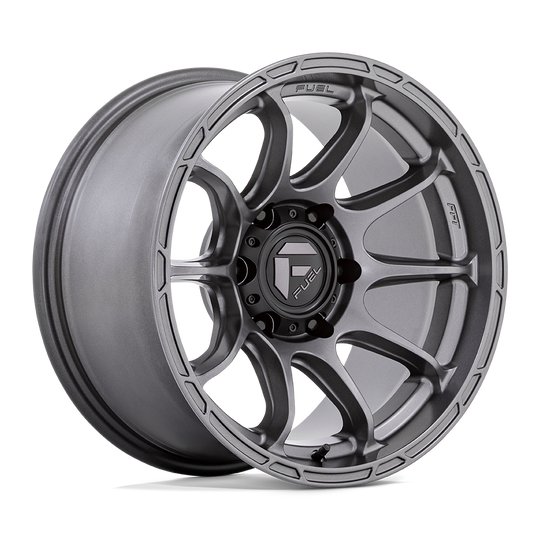 D79317908450E - Fuel Off-Road D793 Variant 17X9 6X139.7 ET 1mm Matte Gunmetal - Fuel Off-Road Wheels Canada