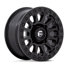Load image into Gallery viewer, D9201570A655 - Fuel Off-Road D920 Vector Beadlock 15X7 4X137 38mm Matte Black - Fuel Off-Road Wheels Canada