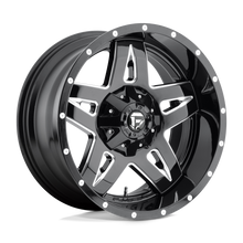 Load image into Gallery viewer, D55420009850 - Fuel Off-Road D554 Full Blown 20X10 6X135 6X139.7 -12 mm Gloss Black Milled - Fuel Off-Road Wheels Canada