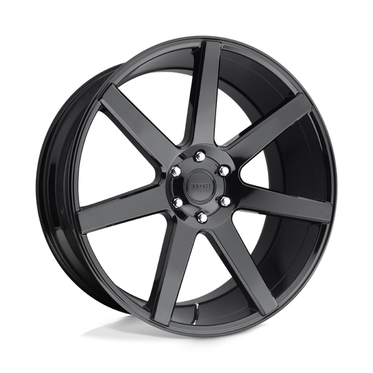 S204229577+30 - DUB S204 Future 22X9.5 6X139.7  30mm Gloss Black - DUB Wheels Canada