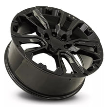 Load image into Gallery viewer, 201290286502 - Factory Reproductions FR 201 22X9 6X139.7 28mm Gloss Black - Factory Reproductions Wheels Canada