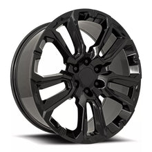 Load image into Gallery viewer, 201290286502 - Factory Reproductions FR 201 22X9 6X139.7 28mm Gloss Black - Factory Reproductions Wheels Canada