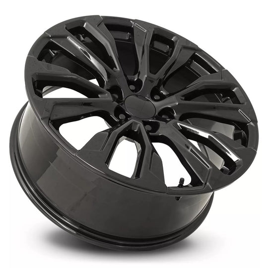 203410316502 - Factory Reproductions FR 203 24X10 6X139.7 31mm Gloss Black - Factory Reproductions Wheels Canada