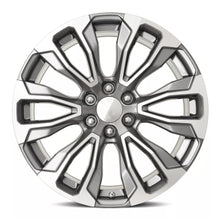 Charger l'image dans la galerie, 203290286510 - Factory Reproductions FR 203 22X9 6X139.7 28mm Grey Machined Face - Factory Reproductions Wheels Canada