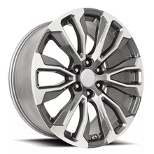 Charger l'image dans la galerie, 203410316510 - Factory Reproductions FR 203 24X10 6X139.7 31mm Grey Machined Face - Factory Reproductions Wheels Canada