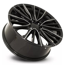 Charger l'image dans la galerie, 205290286513 - Factory Reproductions FR 205 22X9 6X139.7 28mm Gloss Black Balled Milled - Factory Reproductions Wheels Canada