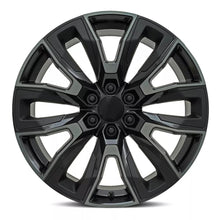 Charger l'image dans la galerie, 207410316518 - Factory Reproductions FR 207 24X10 6X139.7 31mm Gloss Black Machined Face with Dark Tint and Satin Black Inserts - Factory Reproductions Wheels Canada