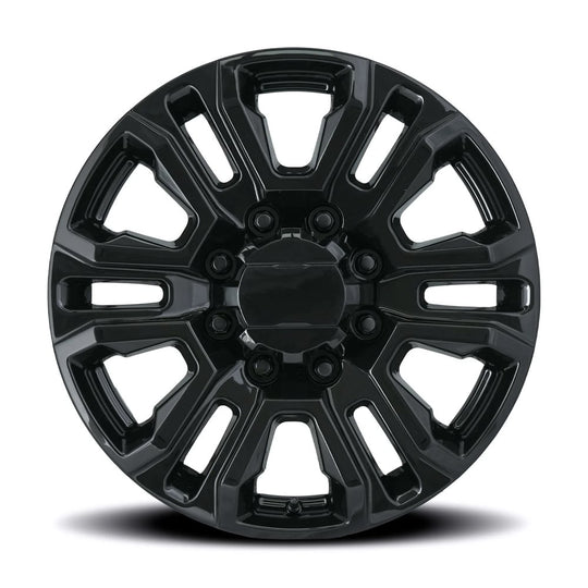275085478002 - Factory Reproductions FR 275 20X8.5 8X180 47mm Gloss Black - Factory Reproductions Wheels Canada