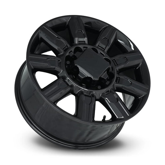 276085478002 - Factory Reproductions FR 276 20X8.5 8X180 47mm Gloss Black - Factory Reproductions Wheels Canada
