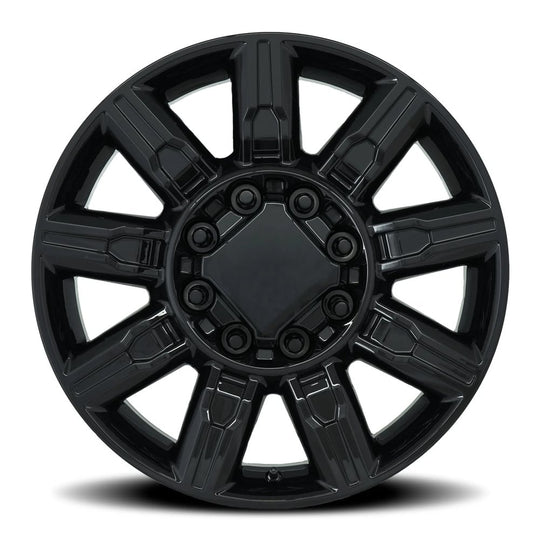 276085478002 - Factory Reproductions FR 276 20X8.5 8X180 47mm Gloss Black - Factory Reproductions Wheels Canada