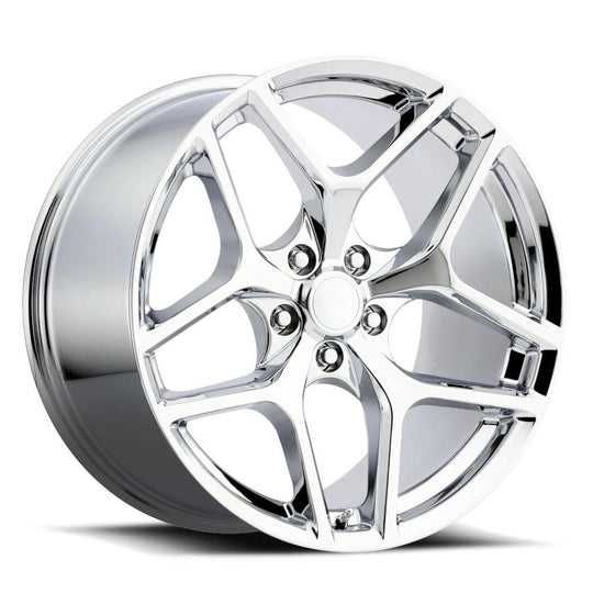 27010352001F - Factory Reproductions FR 27F 20X10 5X120 35mm Chrome - Factory Reproductions Wheels Canada