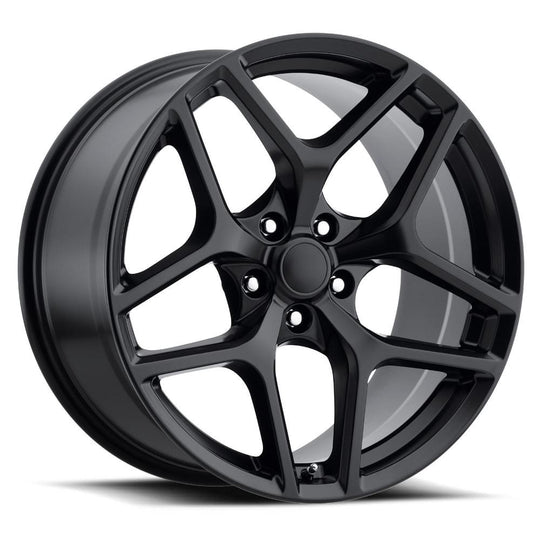 27090272003F - Factory Reproductions FR 27F 20X9 5X120 27mm Satin Black - Factory Reproductions Wheels Canada