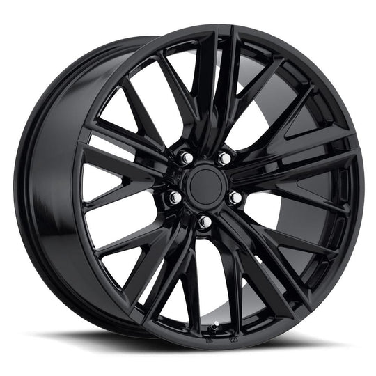 28090252002 - Factory Reproductions FR 28 20X9 5X120 25mm Gloss Black - Factory Reproductions Wheels Canada