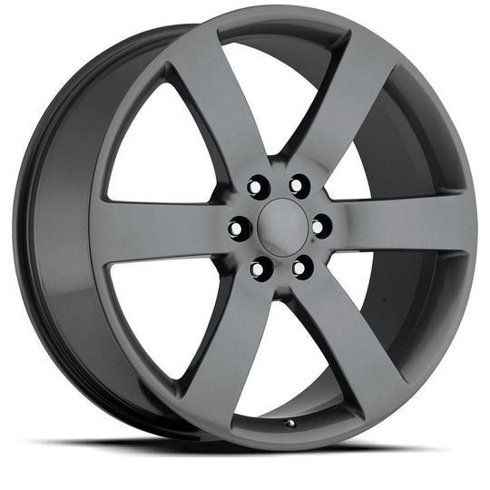 32290226505 - Factory Reproductions FR 32 22X9 6X139.7 22mm Competition Grey - Factory Reproductions Wheels Canada