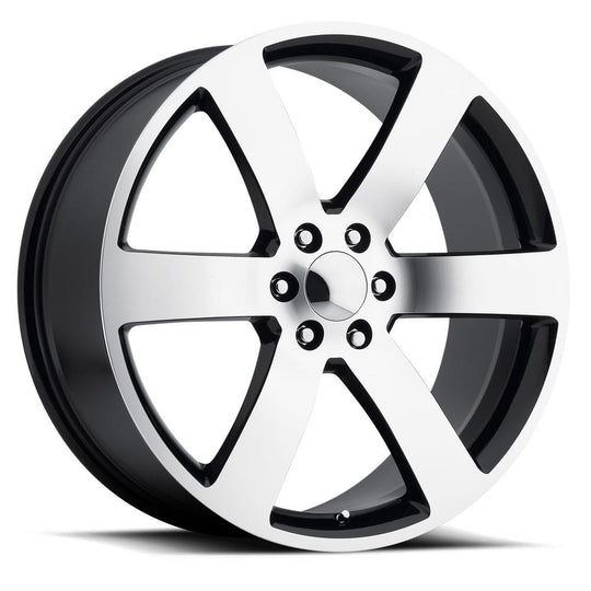 32290456007 - Factory Reproductions FR 32 22X9 6X127 45mm Gloss Black Machined Face - Factory Reproductions Wheels Canada
