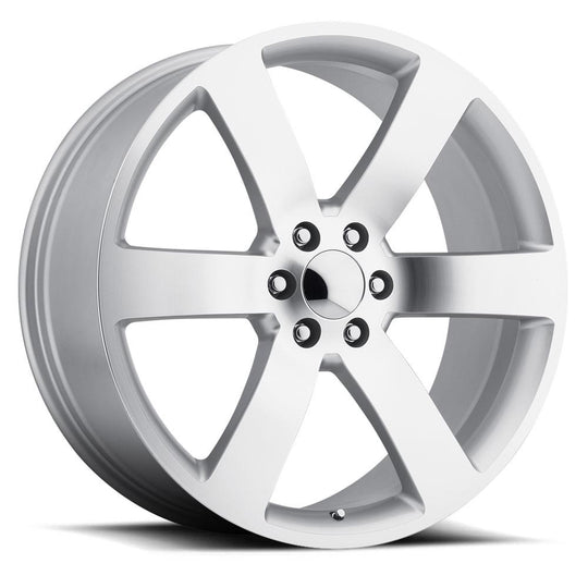 32410316509 - Factory Reproductions FR 32 24X10 6X139.7 31mm Silver Machined Face - Factory Reproductions Wheels Canada