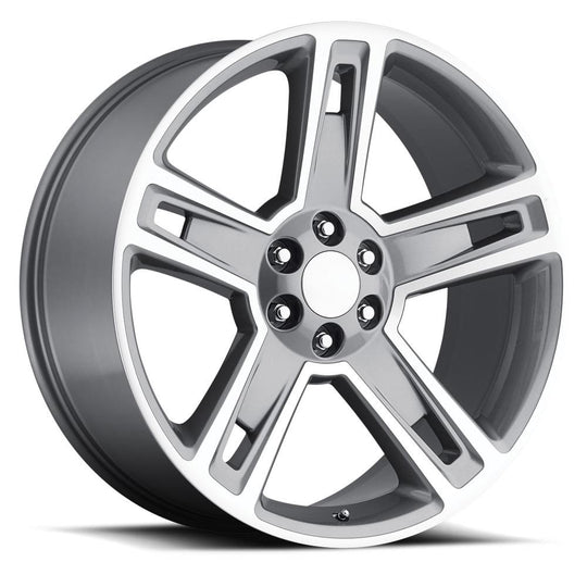 34290246510 - Factory Reproductions FR 34 22X9 6X139.7 24mm Grey Machined Face - Factory Reproductions Wheels Canada