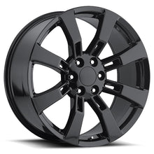 Charger l'image dans la galerie, 40290316502 - Factory Reproductions FR 40 22X9 6X139.7 31mm Gloss Black - Factory Reproductions Wheels Canada